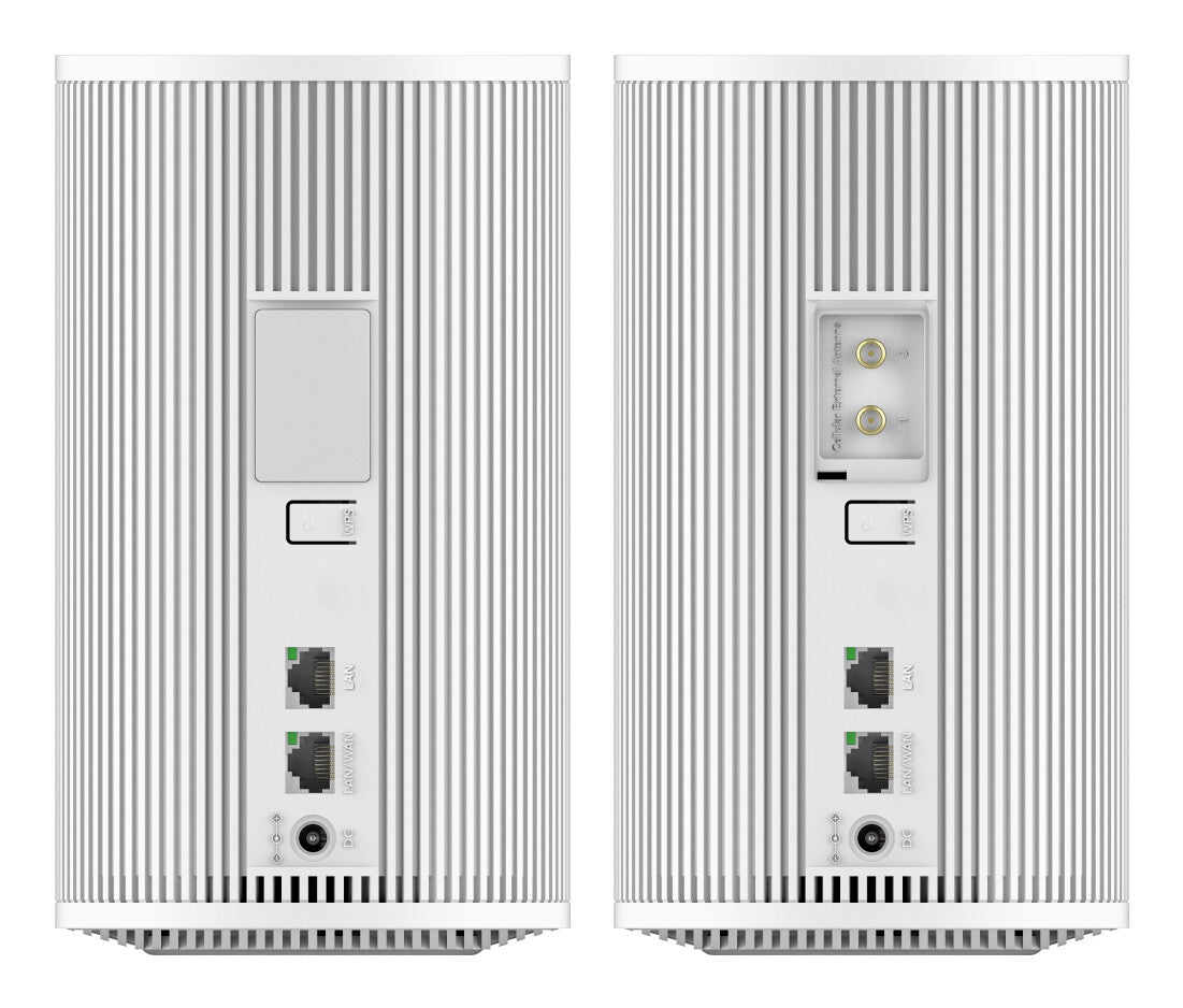 Cudy P2 trådløs router 2.5 Gigabit Ethernet Dual-band (2,4 GHz / 5 GHz) 5G Hvid