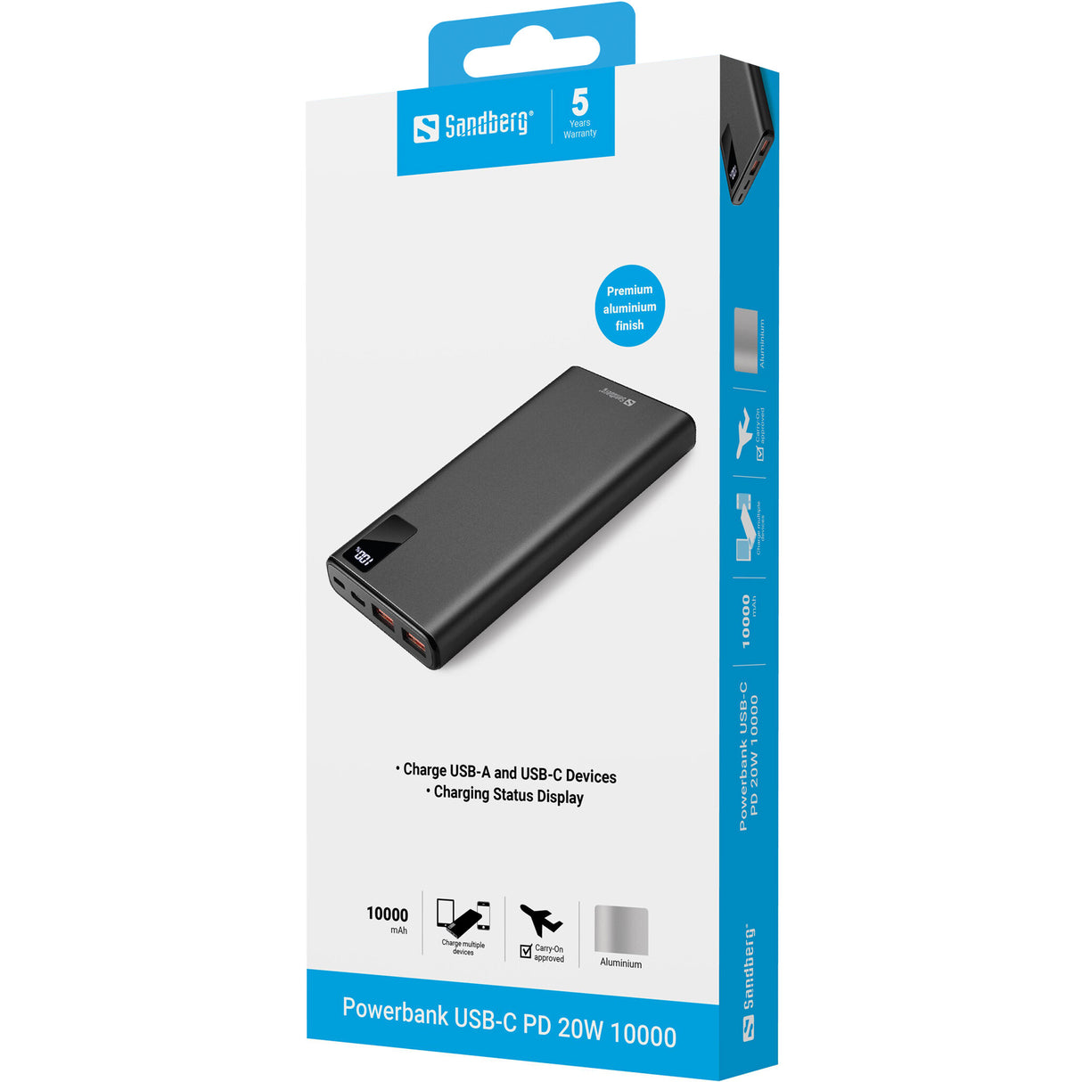 Sandberg 420-58 powerbank 10000 mAh Sort