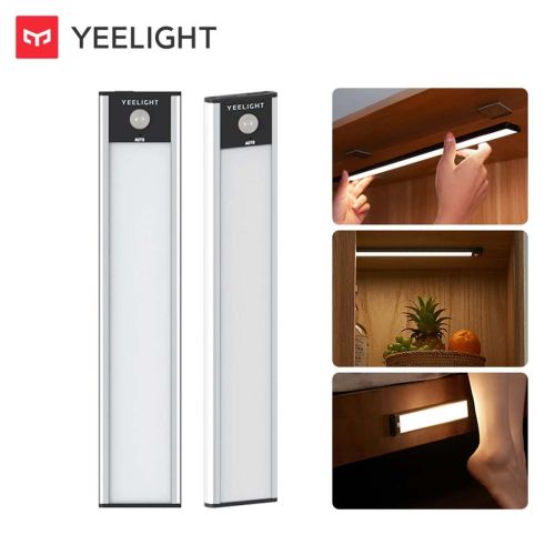 Xiaomi Yeelight Motion Sensor Closet Light A40, 1500mAh, 2700K, sort EU YDQA1620007BKGL