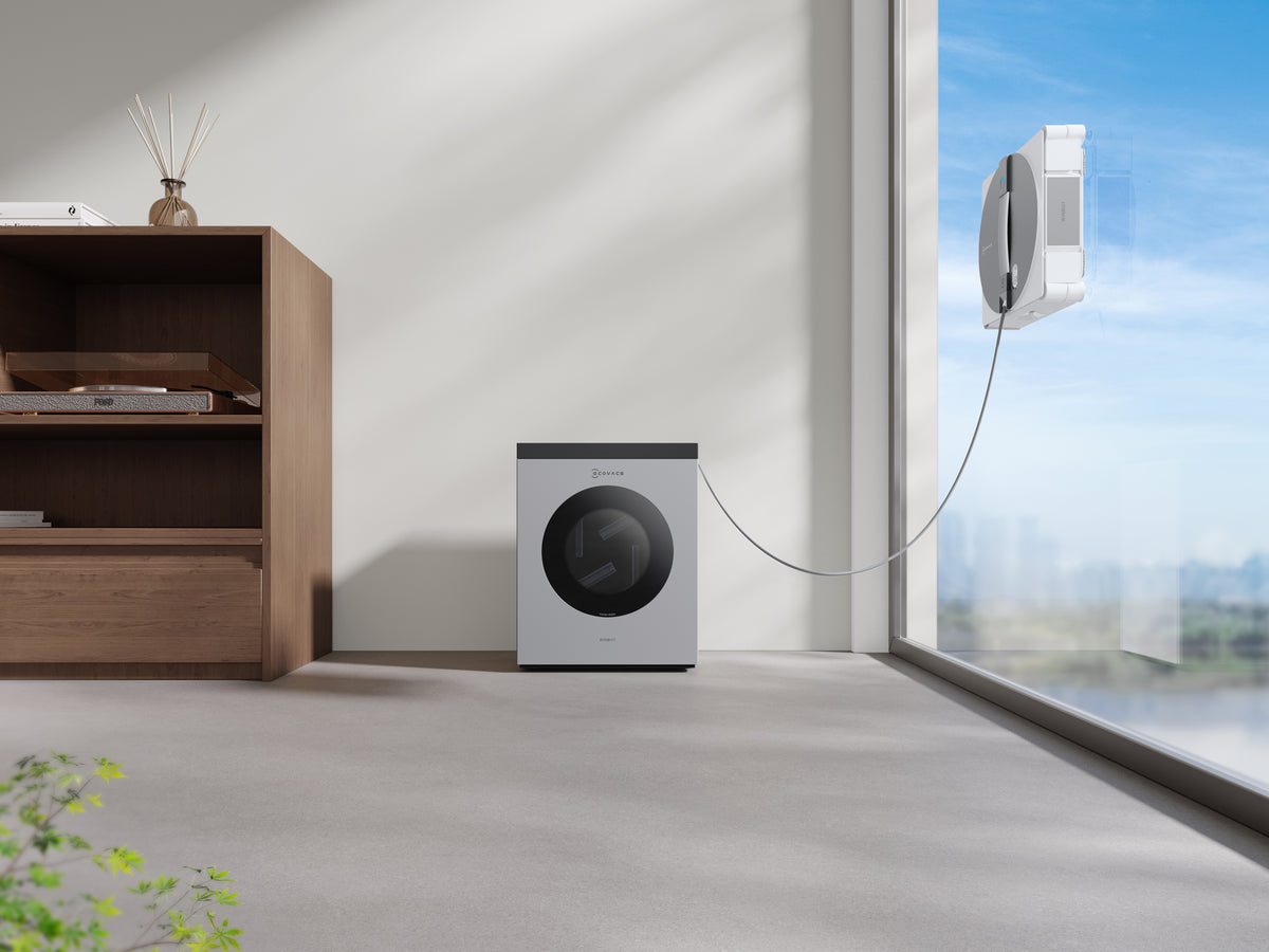 Ecovacs Winbot W3 OMNI Vinduesrenser robotstyret Sølv