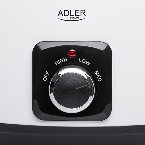 Adler AD 6413W gryde 5,8 L 290 W Hvid, Sort