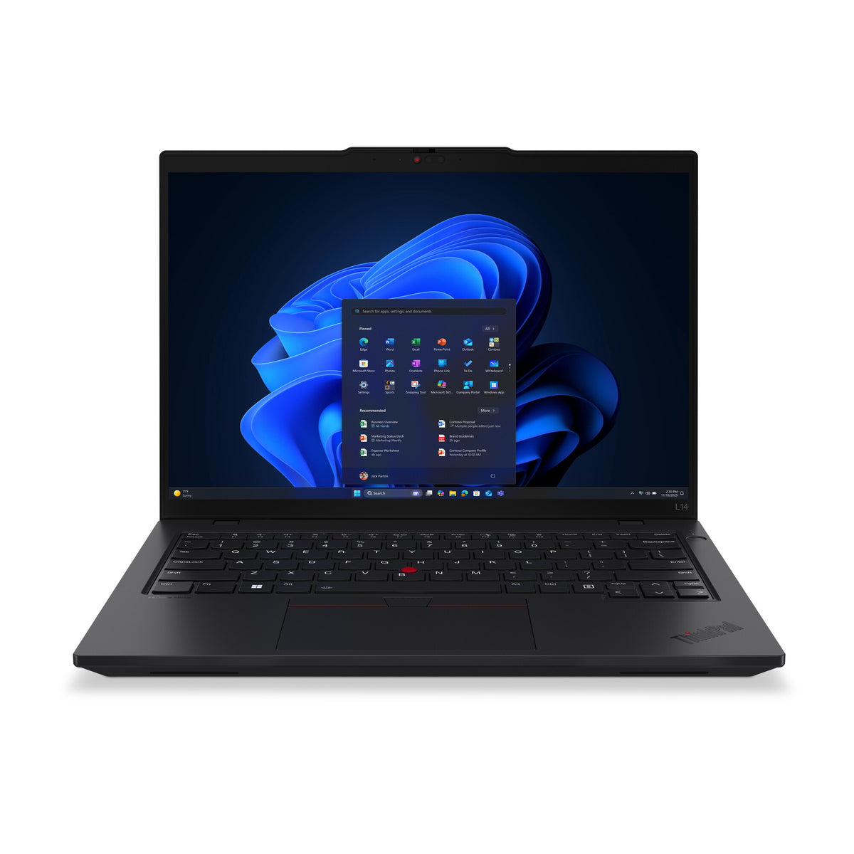 Lenovo ThinkPad L14 Gen 6 (AMD) AMD Ryzen™ 5 PRO 215 Laptop 35,6 cm (14") WUXGA 16 GB DDR5-SDRAM 512 GB SSD Wi-Fi 7 (802.11be) Windows 11 Pro Sort Engelsk