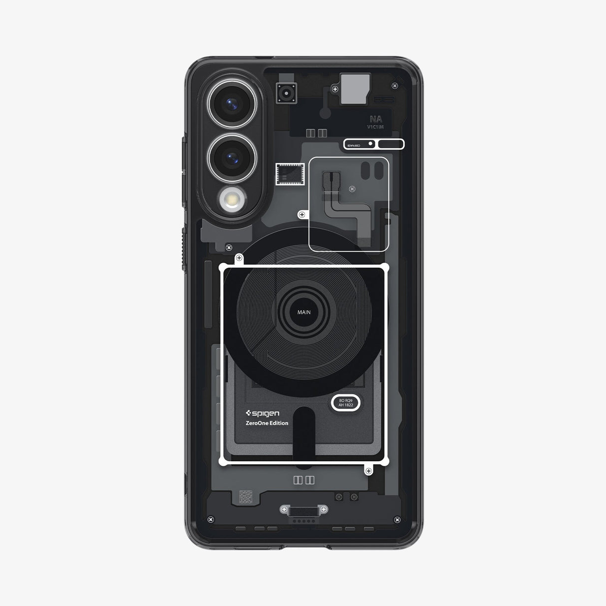Spigen Ultra Hybrid Zero One (MagFit) mobiltelefon etui 17 cm (6.7") Cover Sort