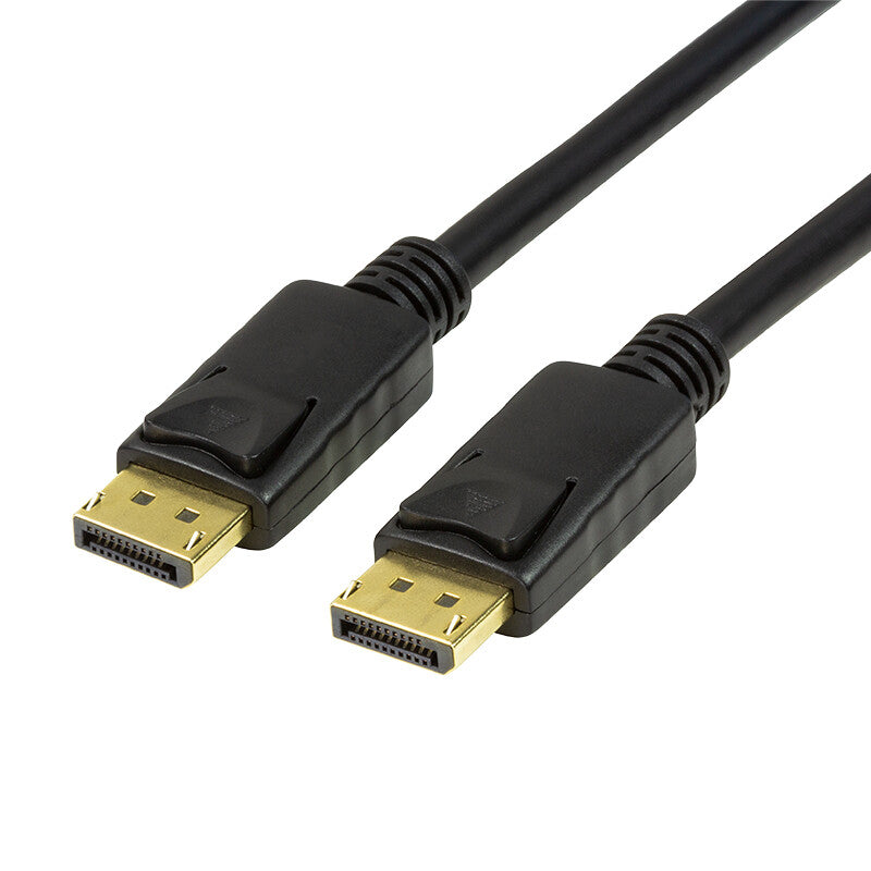 LogiLink CV0119 DisplayPort kabel 1 m Sort