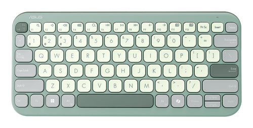 ASUS KW100 KEYBOARD/GN/UI/80 tastatur Universel Bluetooth Grøn