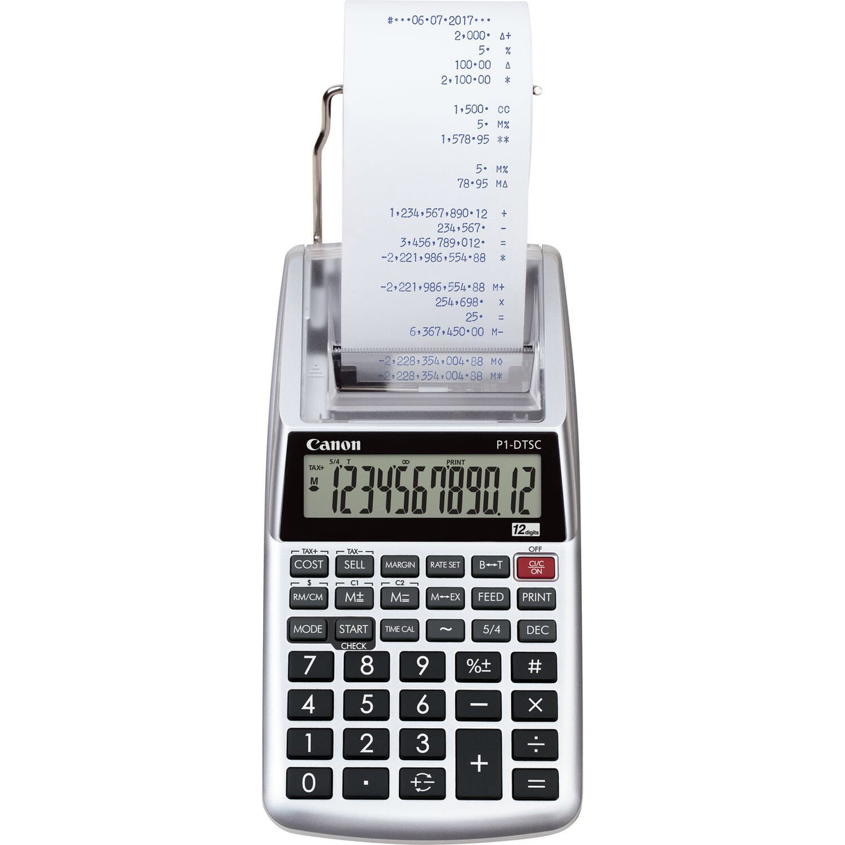 Canon P1-DTSC II EMEA HWB regnemaskine Desktop Udskrivning Grå