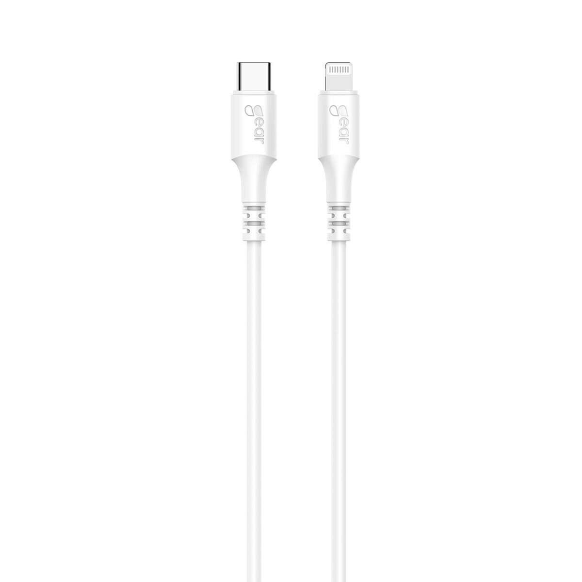 Gear 665114 oplader til mobil enhed Smartphone Hvid Vekselstrøm Hurtig opladning Indendørs