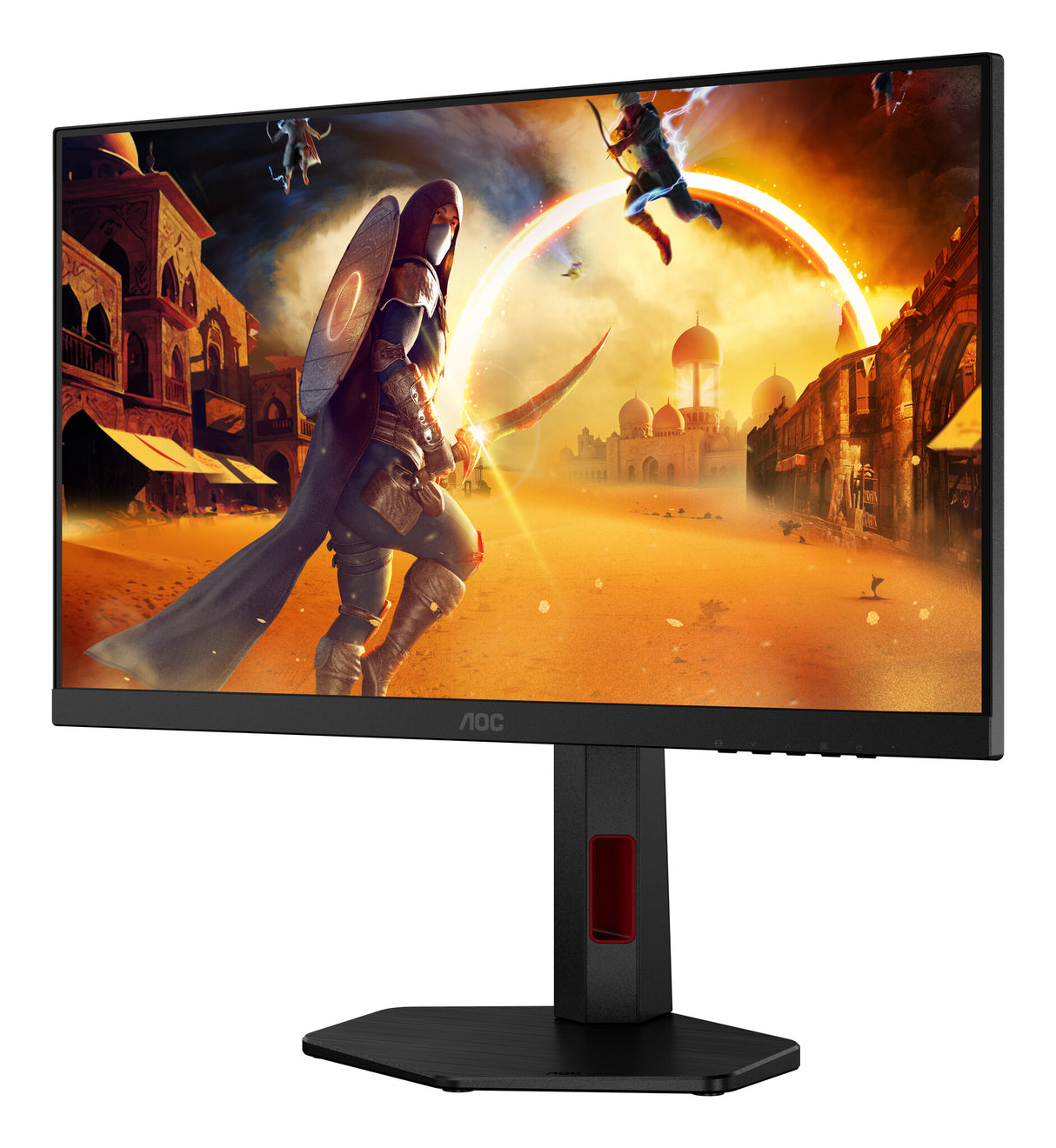AOC G4 24G4ZR computerskærm 60,5 cm (23.8") 1920 x 1080 pixel Fuld HD LED Sort, Rød