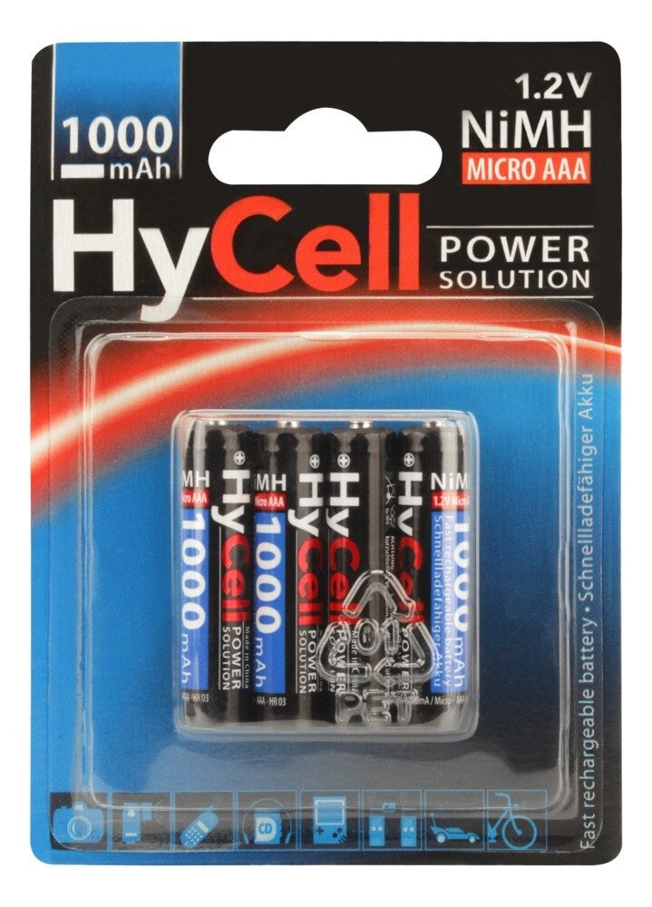 HyCell 5030662 husholdningsbatteri Engangsbatteri AAA Nikkel-Metalhydrid (NiMH)