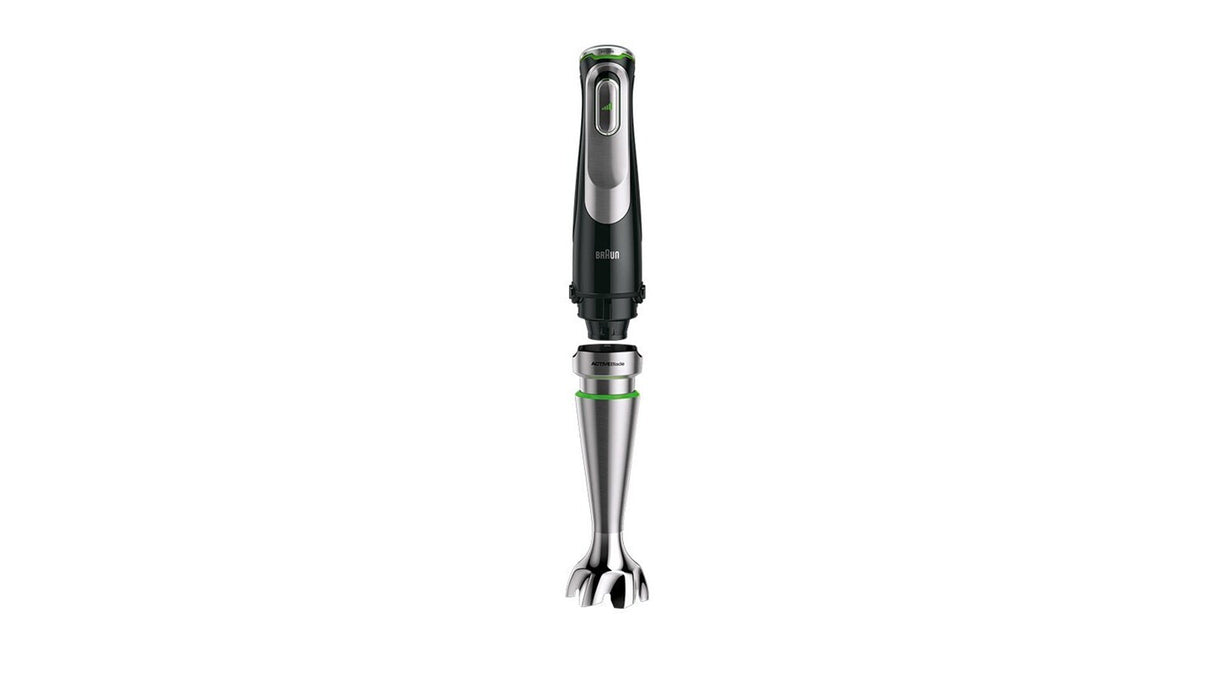 Braun MultiQuick 9 MQ 9187XLI 0,6 L Nedsænkning blender 1200 W Sort, Rustfrit stål