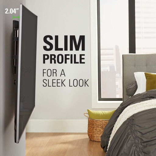 SANUS VMF720-S2 tv-beslag 165,1 cm (65") Sort, Sølv