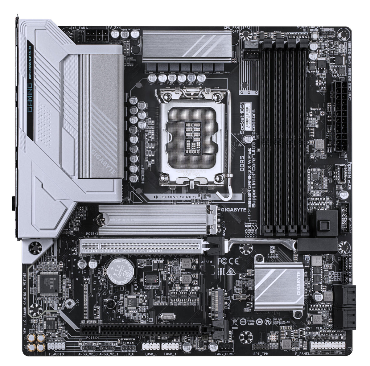 GIGABYTE B860M GAMING X WIFI6E bundkort Intel B860 LGA 1851 (Socket V1) micro ATX