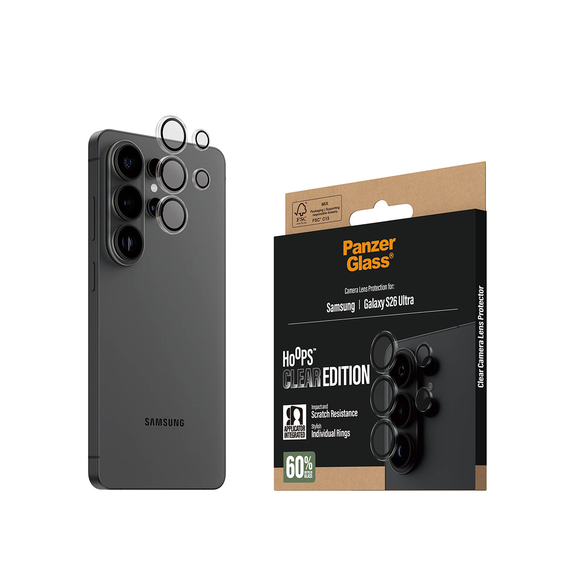 PanzerGlass PicturePerfect Camera Lens Protector Samsung Galaxy S26 Ultra
