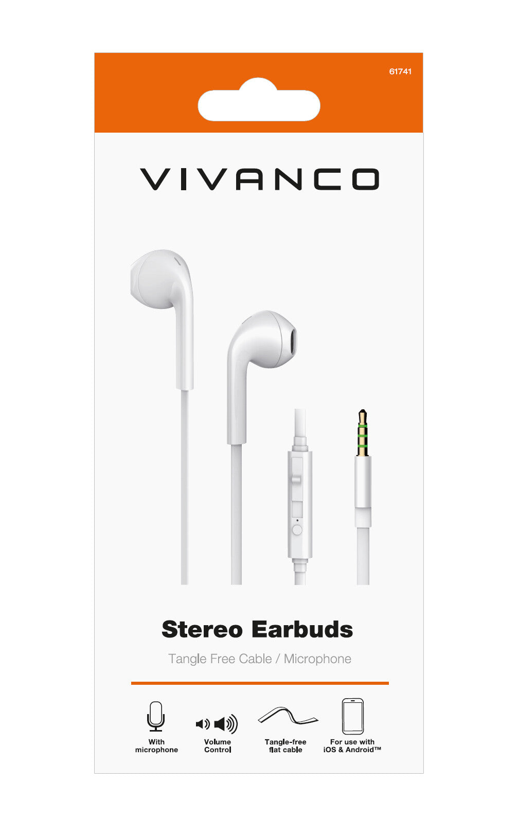 Vivanco WEVVSS10_W Headset Ledningsført I ørerne Opkald/musik Hvid