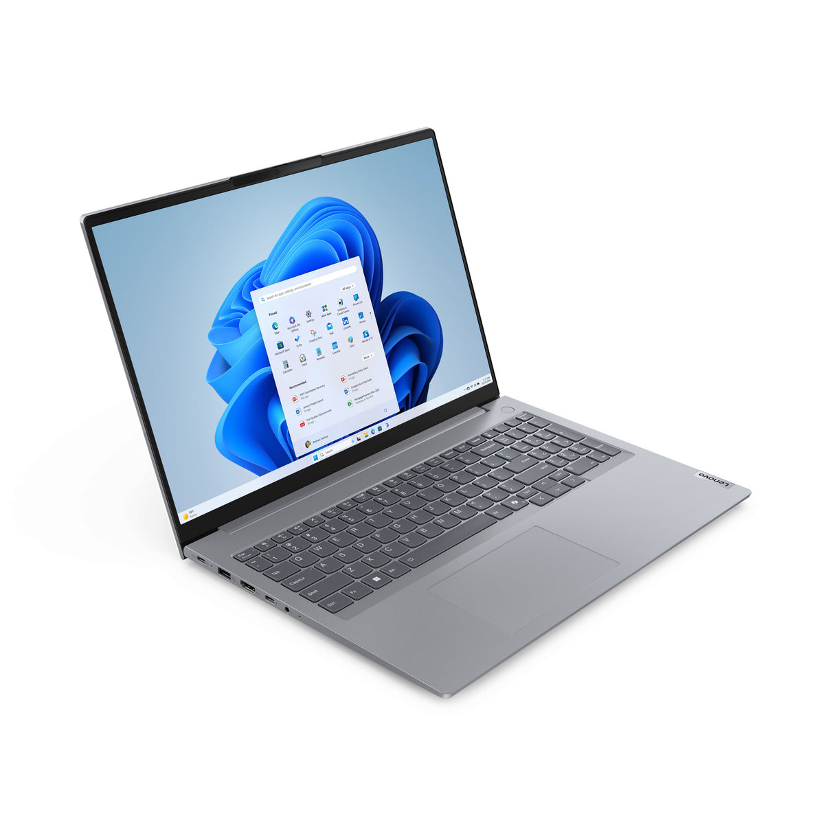 Lenovo ThinkBook 16 G7 ARP AMD Ryzen™ 7 7735HS Laptop 40,6 cm (16") WUXGA 32 GB DDR5-SDRAM 512 GB SSD Wi-Fi 6E (802.11ax) Windows 11 Pro Nordisk Grå