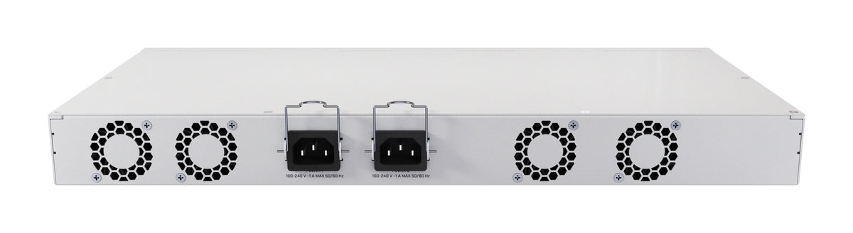 Mikrotik CRS418-8P-8G-2S+RM Cloud Router/Sw L2/L3 Gigabit Ethernet (10/100/1000) Strøm over Ethernet (PoE) 1U
