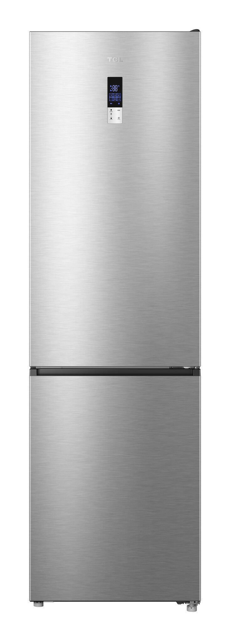 TCL RP456BIE0NE kombi-køleskab Fritstående 456 L Rustfrit stål