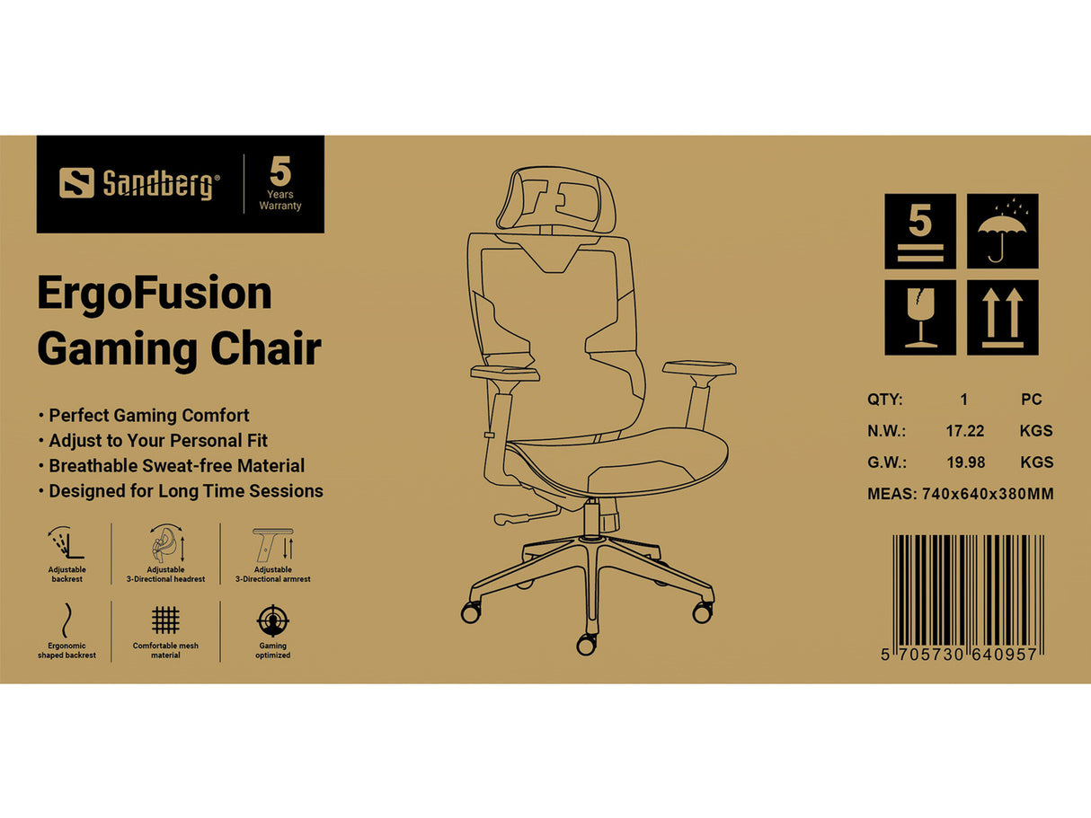Sandberg ErgoFusion Gaming Chair