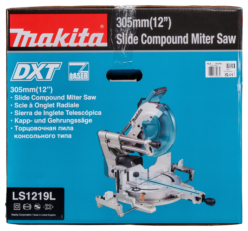 Makita LS1219L Kap-/geringssav 1800W