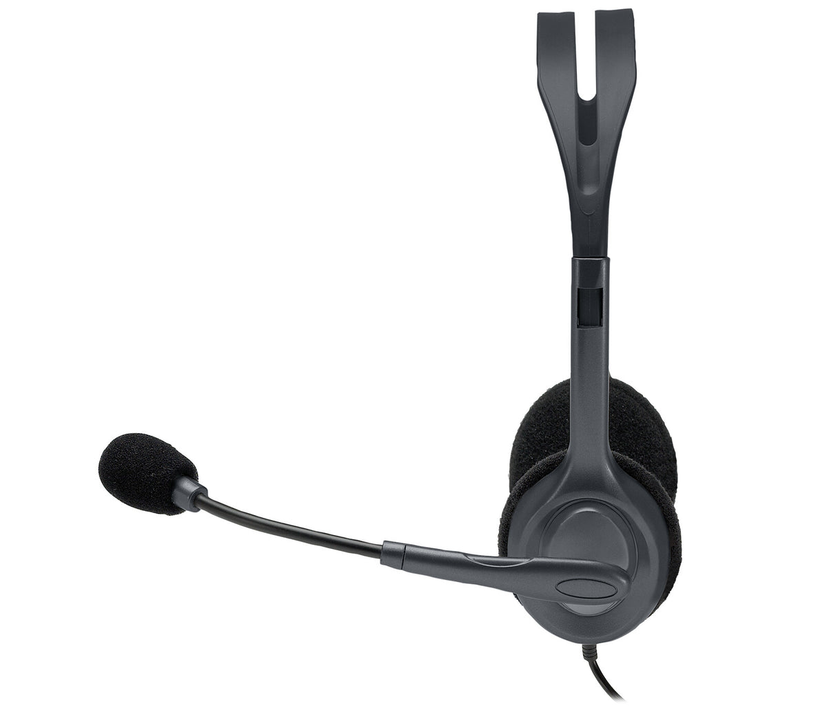 Logitech H111 Headset Ledningsført Kontor/Callcenter Sort