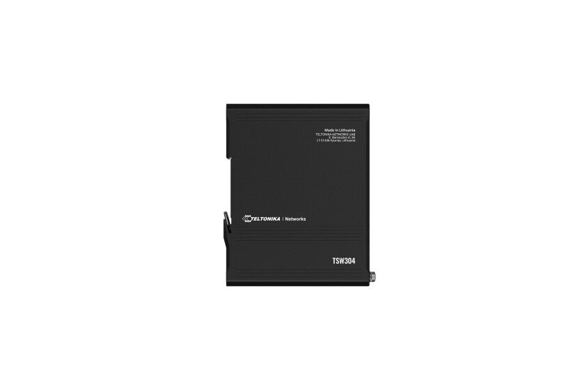 Teltonika TSW304 netværksswitch Gigabit Ethernet (10/100/1000) Strøm over Ethernet (PoE) Sort