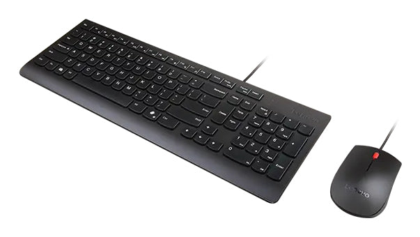 Lenovo Essential Wired Combo Sæt med mus og tastatur Kablet Dansk