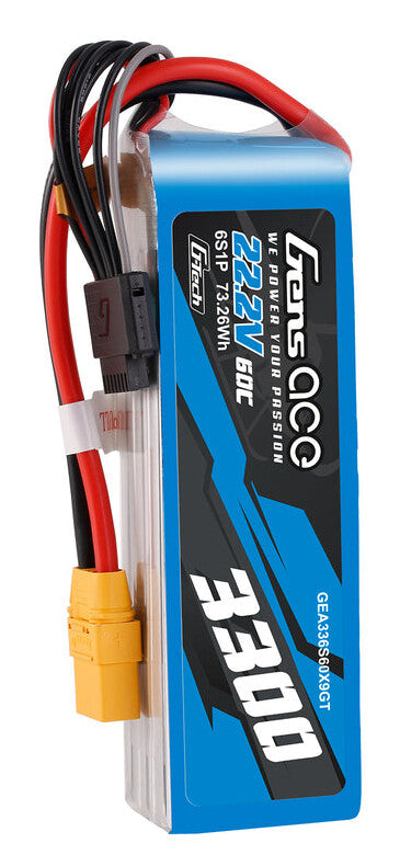 Akkumulator Lipo Gens Ace G-Tech 3300mAh 22.2V 60C 6S1P XT90