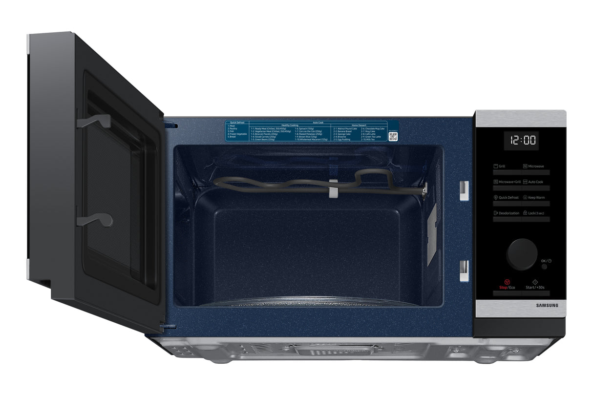 Samsung MG23DG4524ATE2 mikrobølgeovn Sort, Rustfrit stål Grill mikroovn Bordplade 23 L 800 W