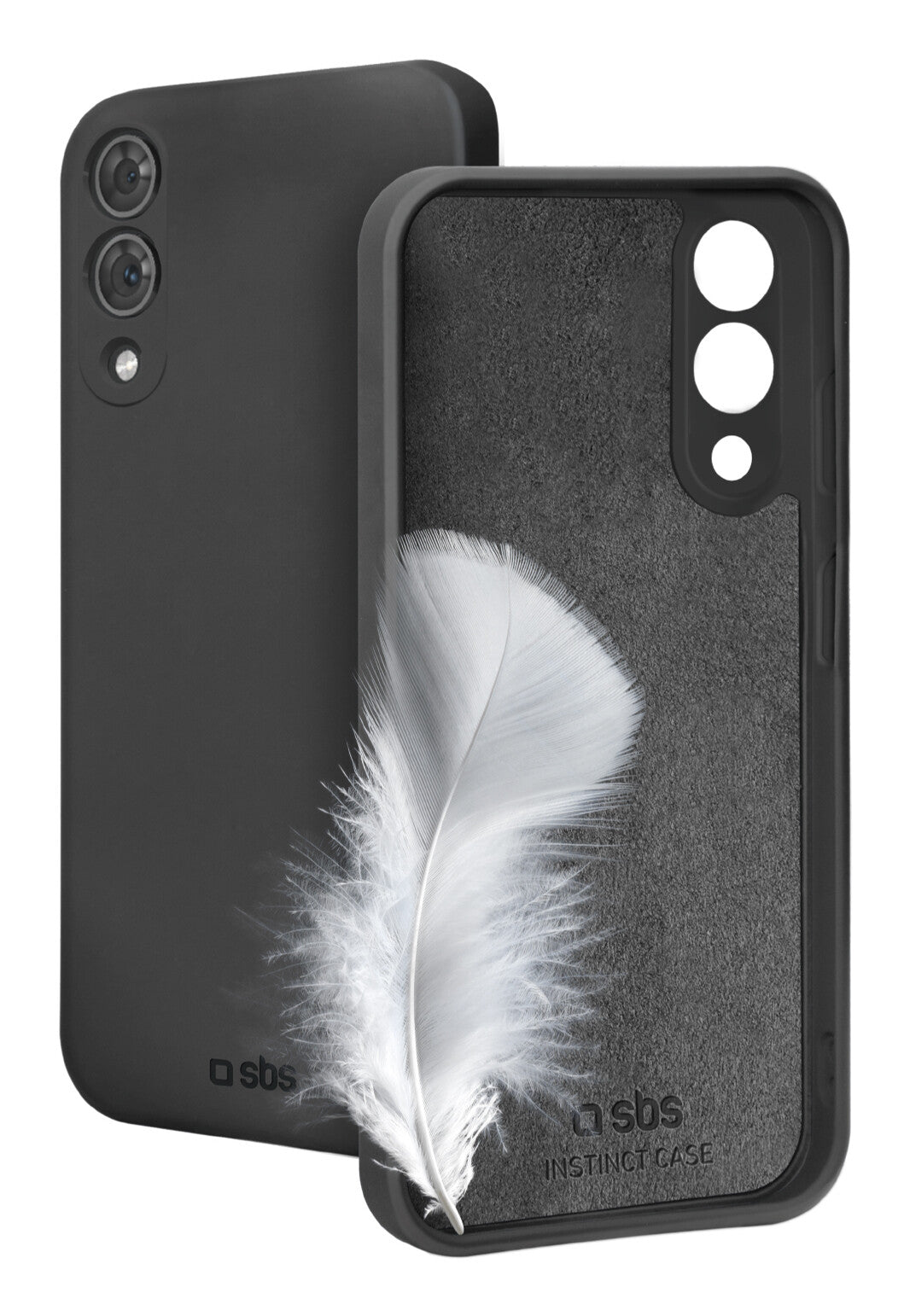 SBS TEINSTSAS25EK mobiltelefon etui 16,9 cm (6.66") Cover Sort