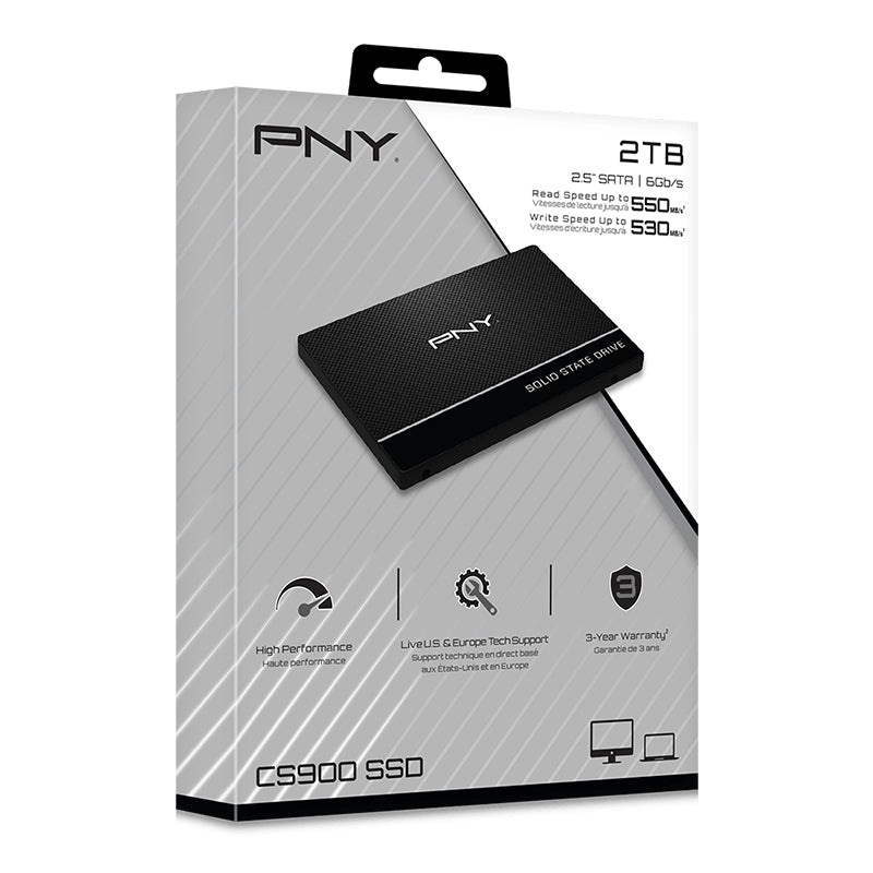 PNY SSD CS900 2TB 2.5 SATA-600