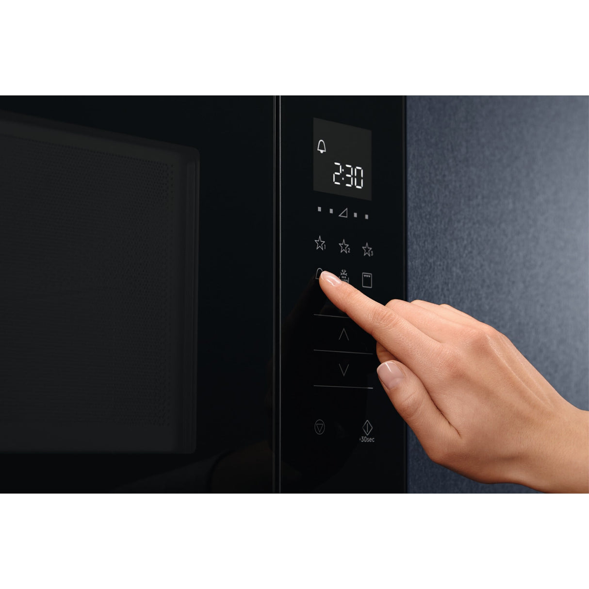 Electrolux LMS2203EMX Sort, Rustfrit stål Solo mikroovn Bordplade 20 L 700 W