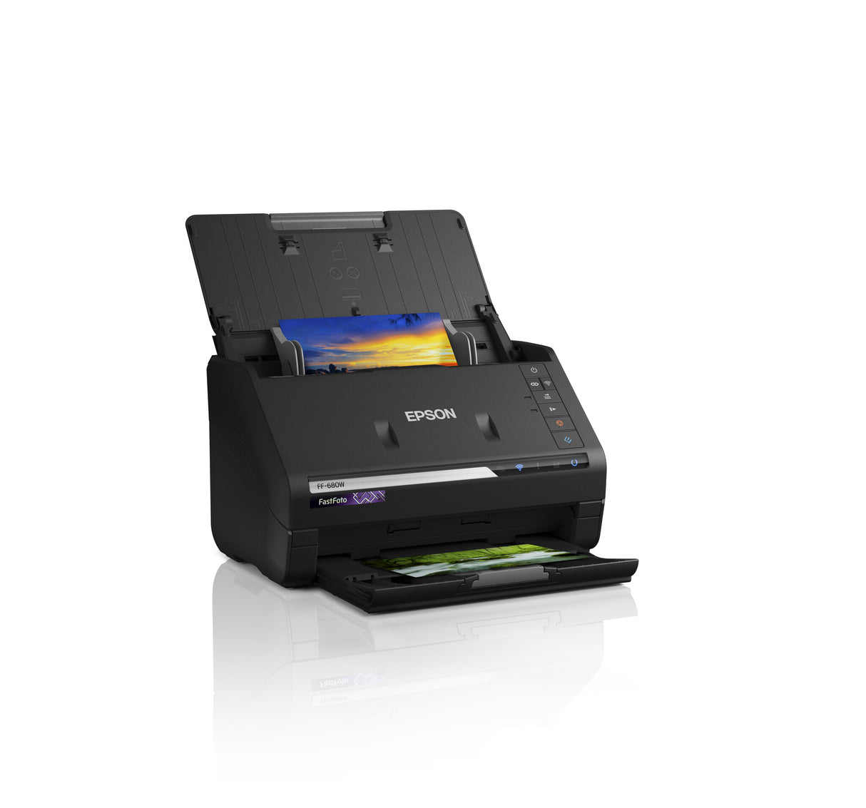 Epson FastFoto FF-680W Skanner med papir-tilførsel 600 x 600 dpi A4 Sort