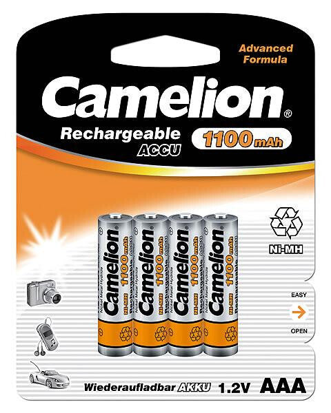 Camelion NH-AAA1100BP4 Genopladeligt batteri AAA Nikkel-Metalhydrid (NiMH)