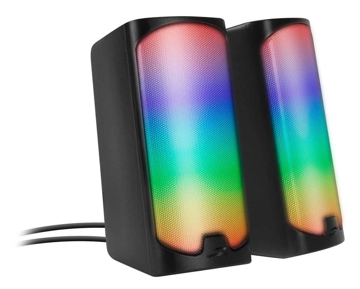SPEEDLINK TONOS RGB Sort Kabel & trådløs 6 W
