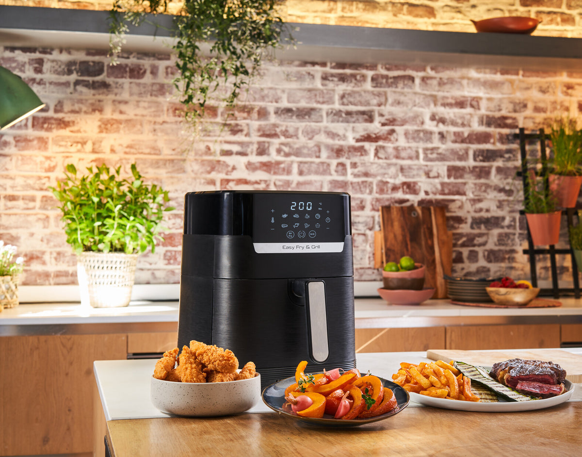 Tefal Easy Fry & Grill EY5058 Enkelt 4,2 L Enkeltstående 1550 W Varmluftsteger Sort