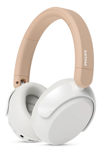 Philips 5000 series TAK5500AL/00 hovedtelefoner/headset Kabel & trådløs Opkald/musik Bluetooth Ravfarvet, Hvid