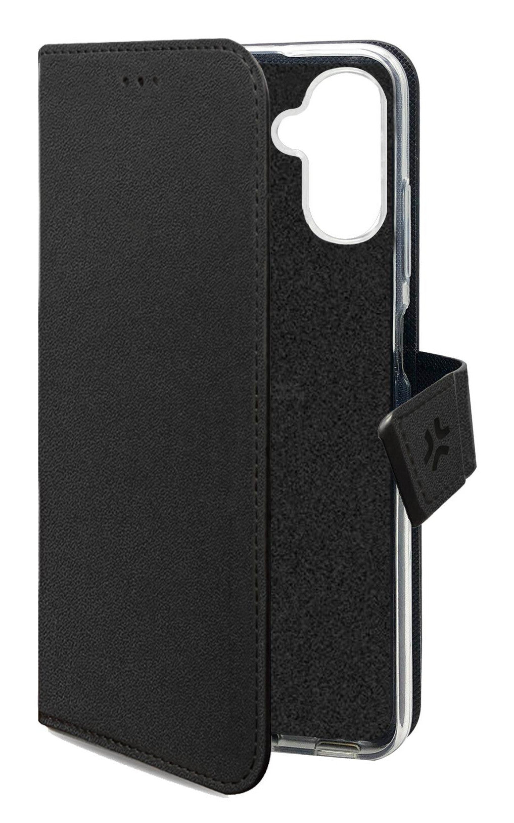 Celly WALLY mobiltelefon etui 17 cm (6.7") Tegnebogsetui Sort