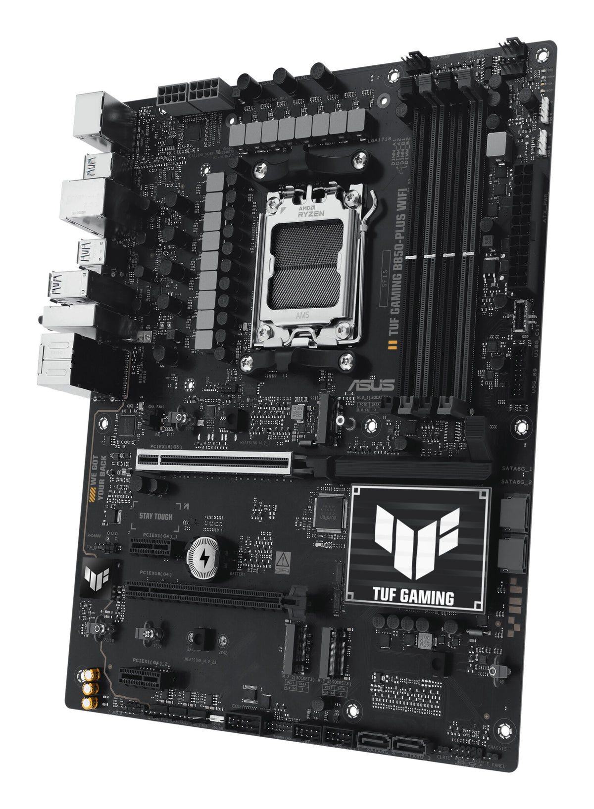 ASUS TUF GAMING B850-PLUS WIFI AMD B850 Sokkel AM5 ATX