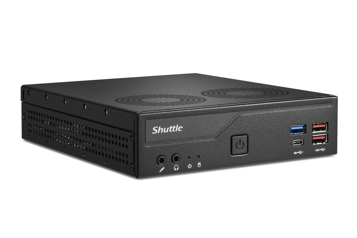 Shuttle XPC slim DH770 Mini PC Barebones Sort