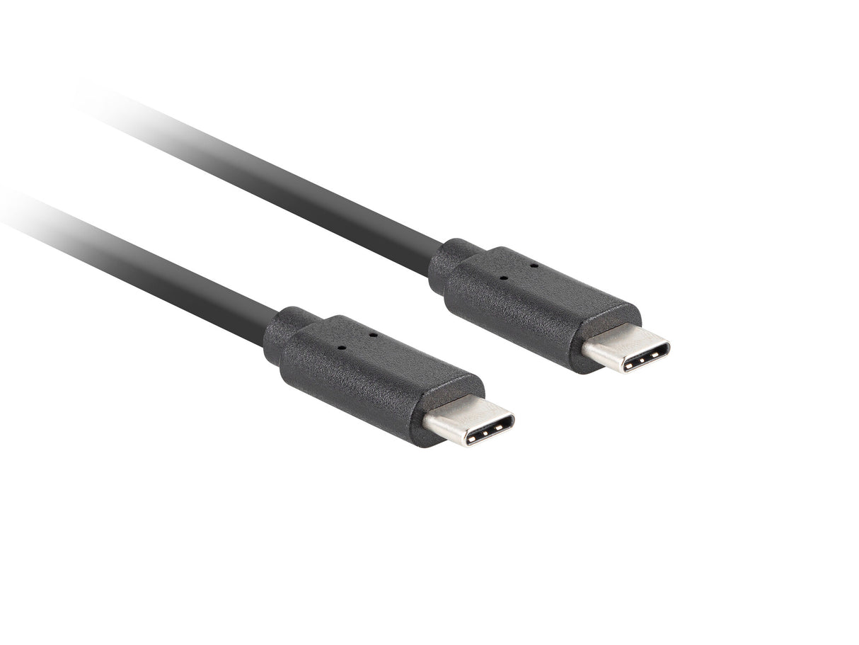 Lanberg CA-CMCM-32CU-0018-BK USB-kabel USB 3.2 Gen 2 (3.1 Gen 2) 1,8 m USB C Sort