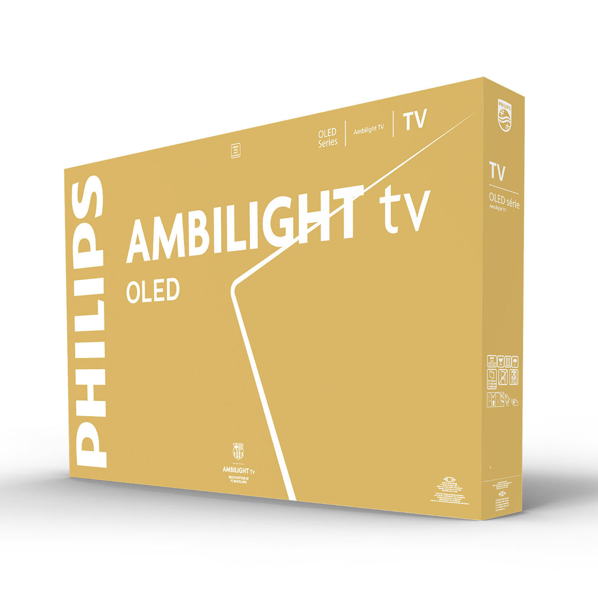 Philips 65OLED770 165,1 cm (65") 4K Ultra HD Smart TV Wi-Fi Sort