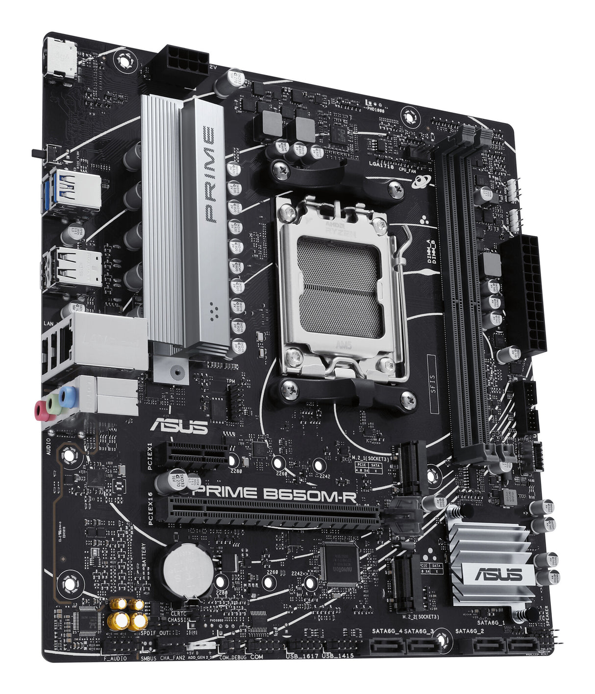 ASUS PRIME B650M-R AMD B650 Sokkel AM5 micro ATX
