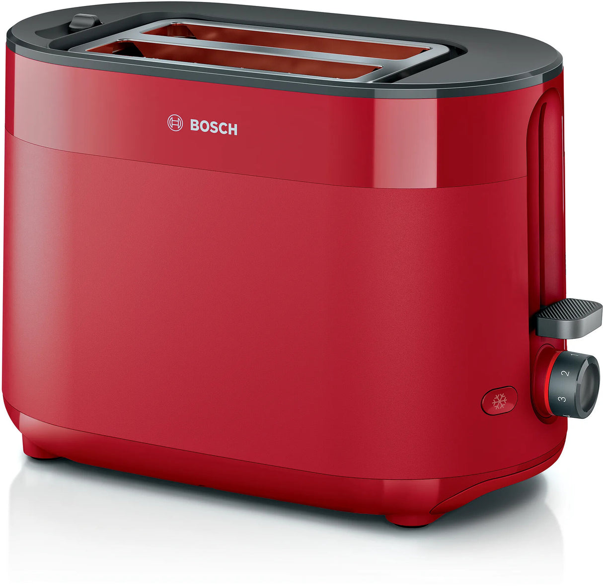 Bosch TAT2M124 brødrister 6 2 skive(r) 950 W Rød