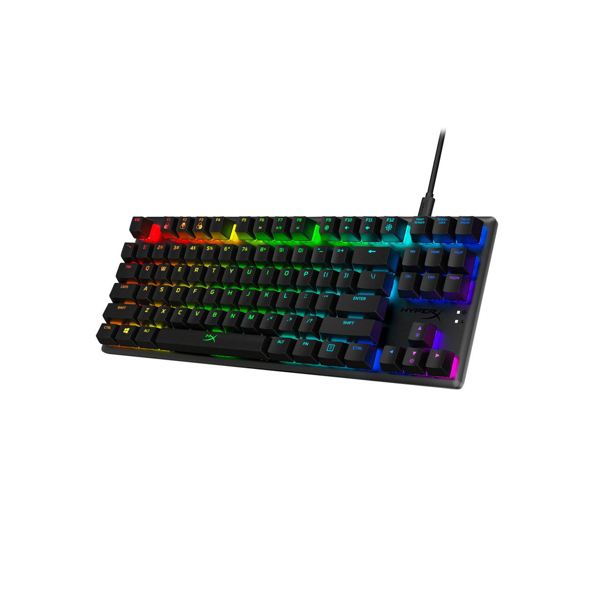 HyperX Alloy Origins Core – mekanisk gaming-tastatur – HX blåt (amerikansk layout)