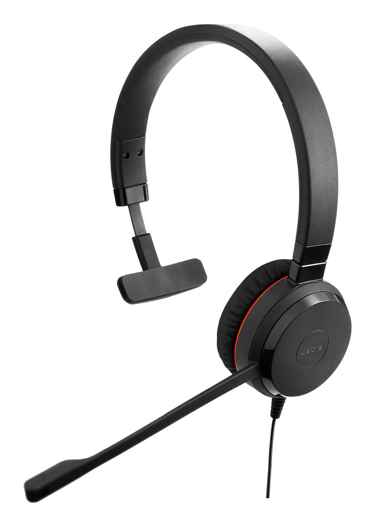 Jabra Evolve 30 II Headset Ledningsført Kontor/Callcenter USB Type-C / USB Type-A Sort