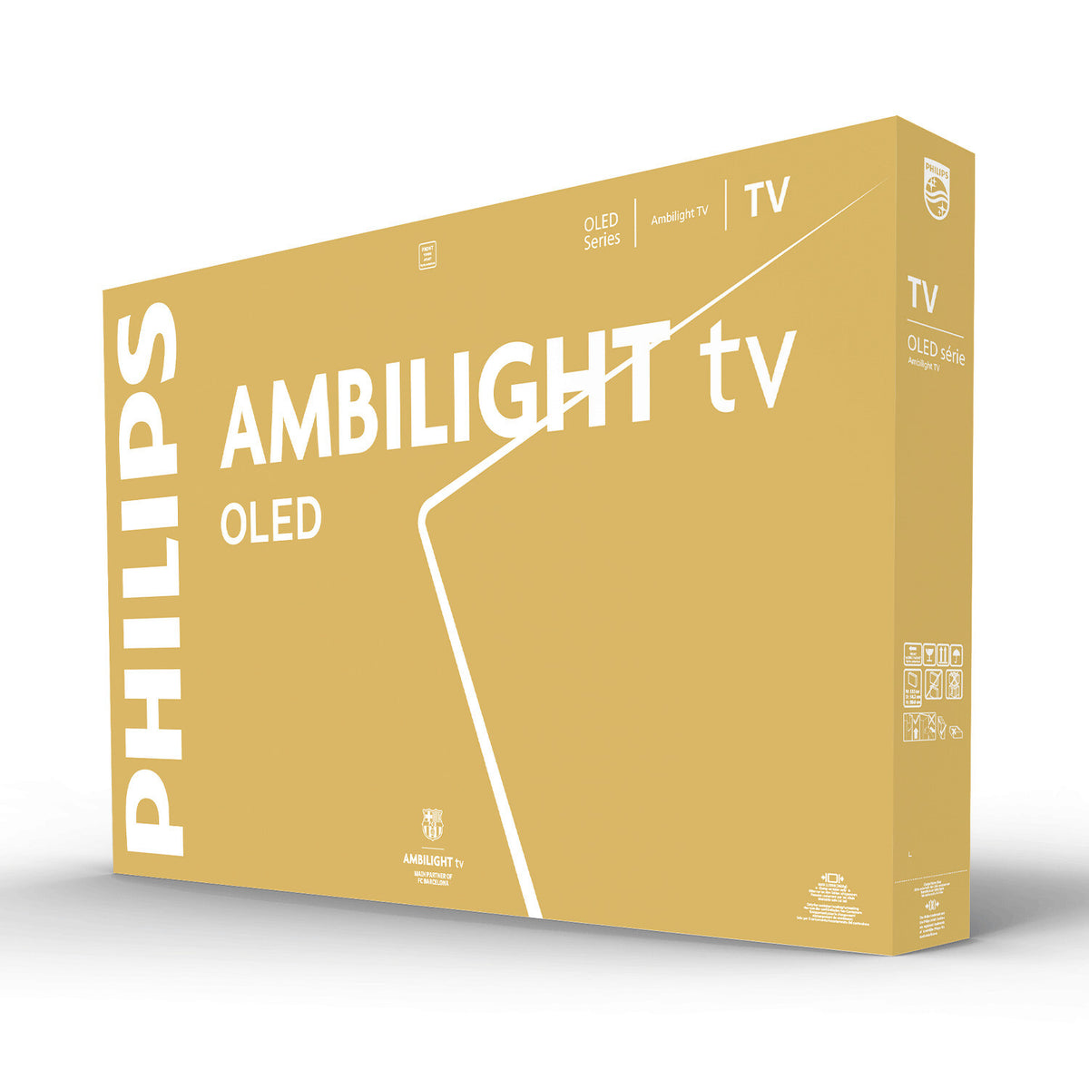 Philips 65OLED761/12 TV 165.1 cm (65") 4K Ultra HD Smart TV Wi-Fi Metallic