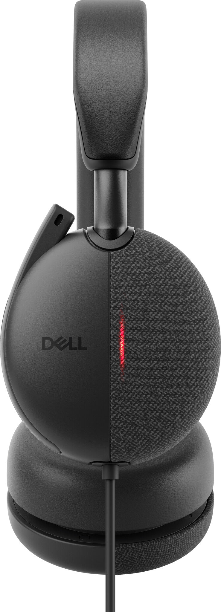 DELL WH5024 Headset Ledningsført Opkald/musik USB Type-C Sort