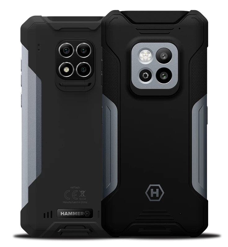 HAMMER Construction 2 5G 16,7 cm (6.58") Dual SIM Android 14 USB Type-C 6 GB 128 GB 6500 mAh Sølv
