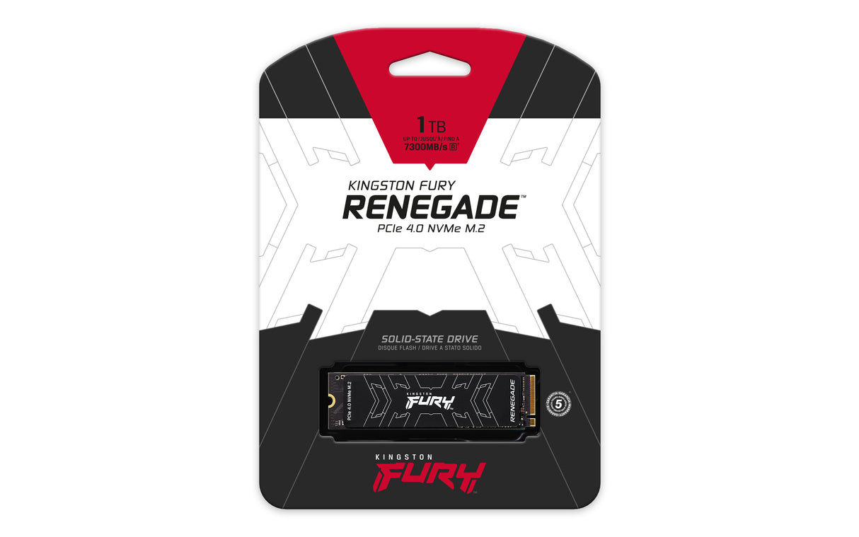 Kingston FURY SSD Renegade 1TB M.2 PCI Express 4.0 (NVMe)