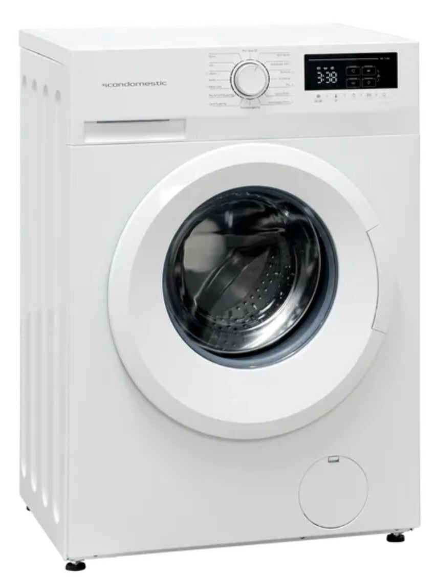 ScanDomestic WMF2408WA vaskemaskine Front-læsning 8 kg 1400 rpm Hvid